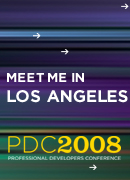 Microsoft PDC 2008